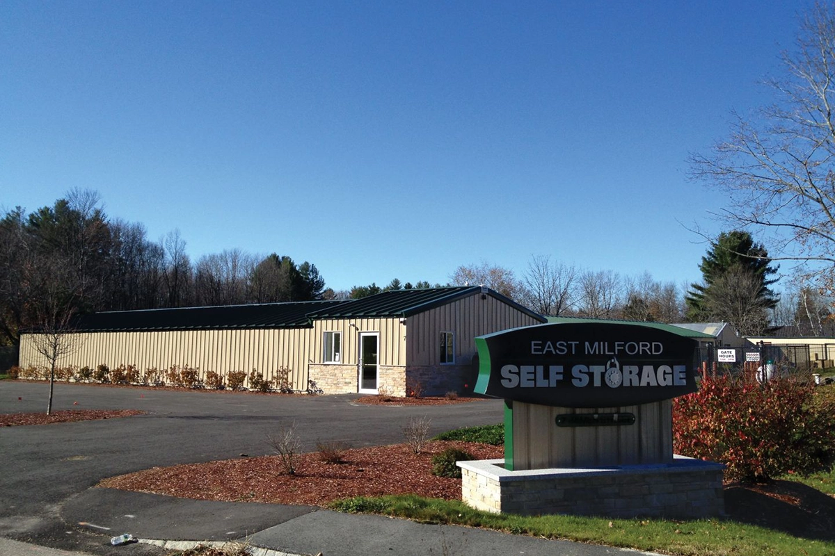 East milford self storage exterior