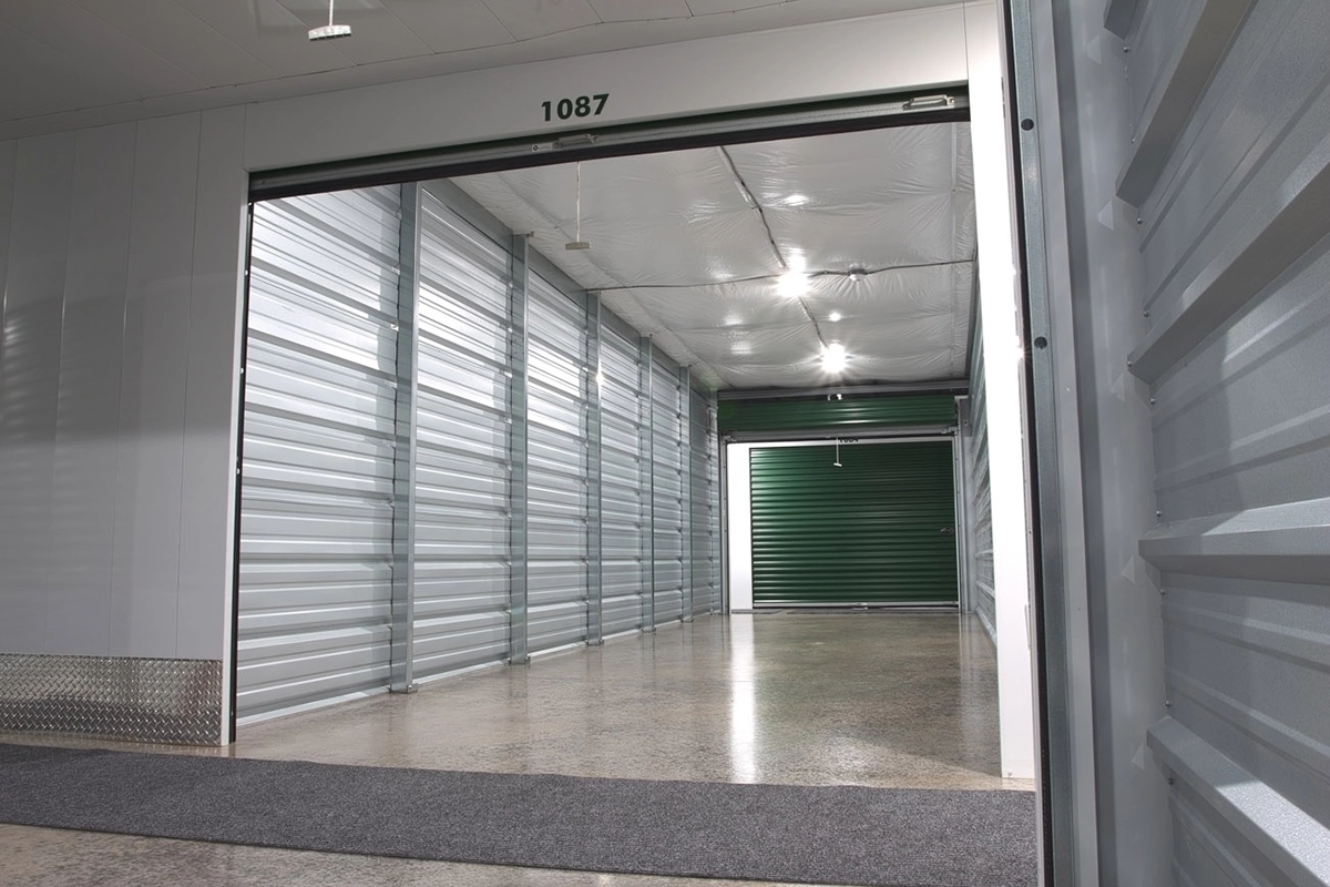 Yadkin valley self storage building interior