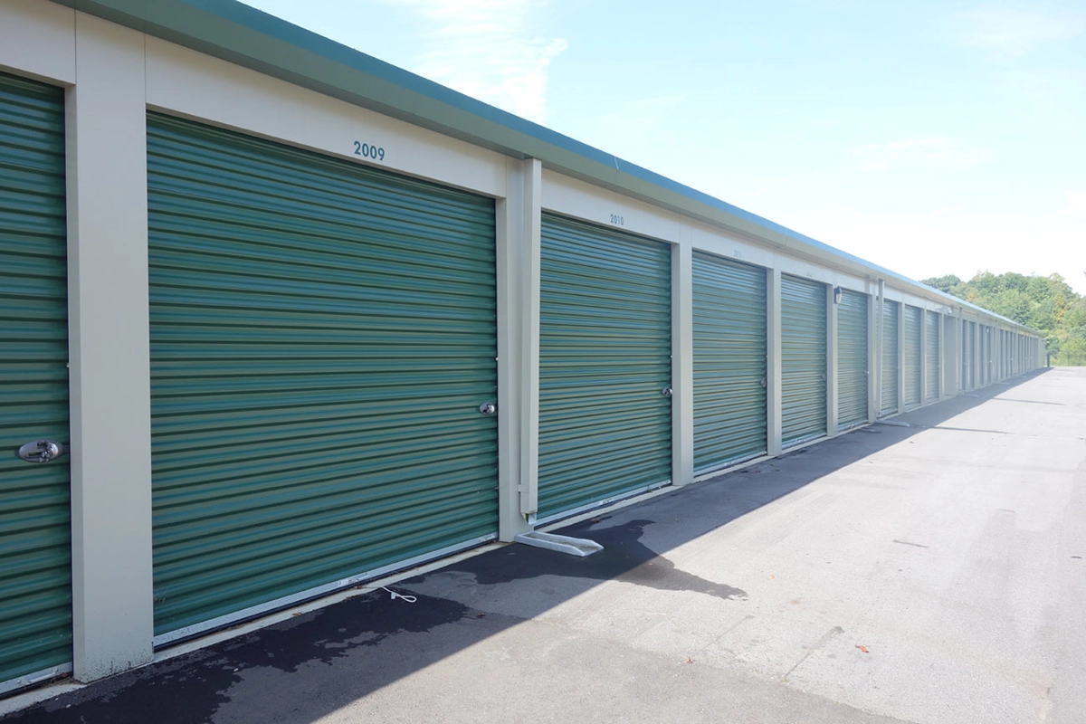 Yadkin valley self storage building exterior