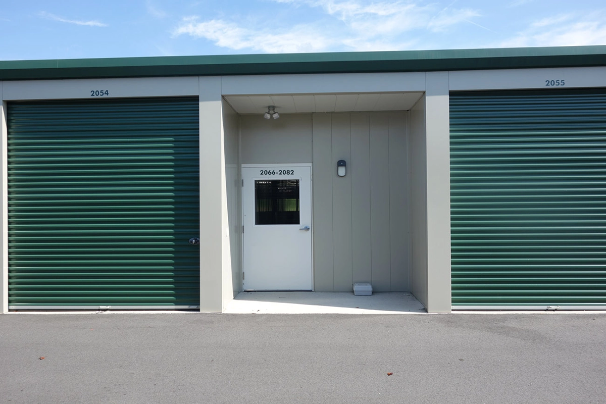 Yadkin valley self storage building exterior