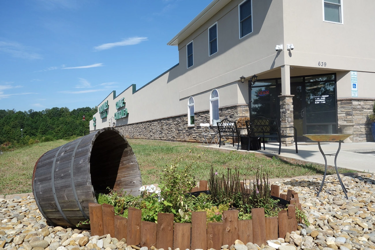 Yadkin valley self storage building exterior