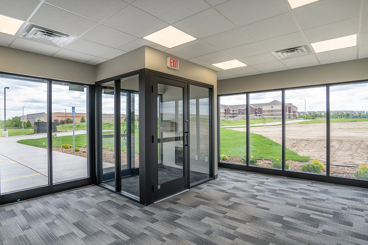 West Circle storage building interior