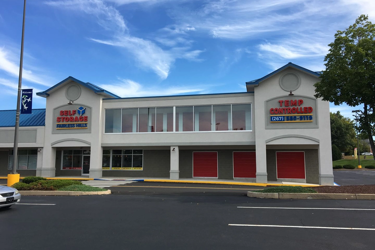 Fairless Hills Self Storage building exterior