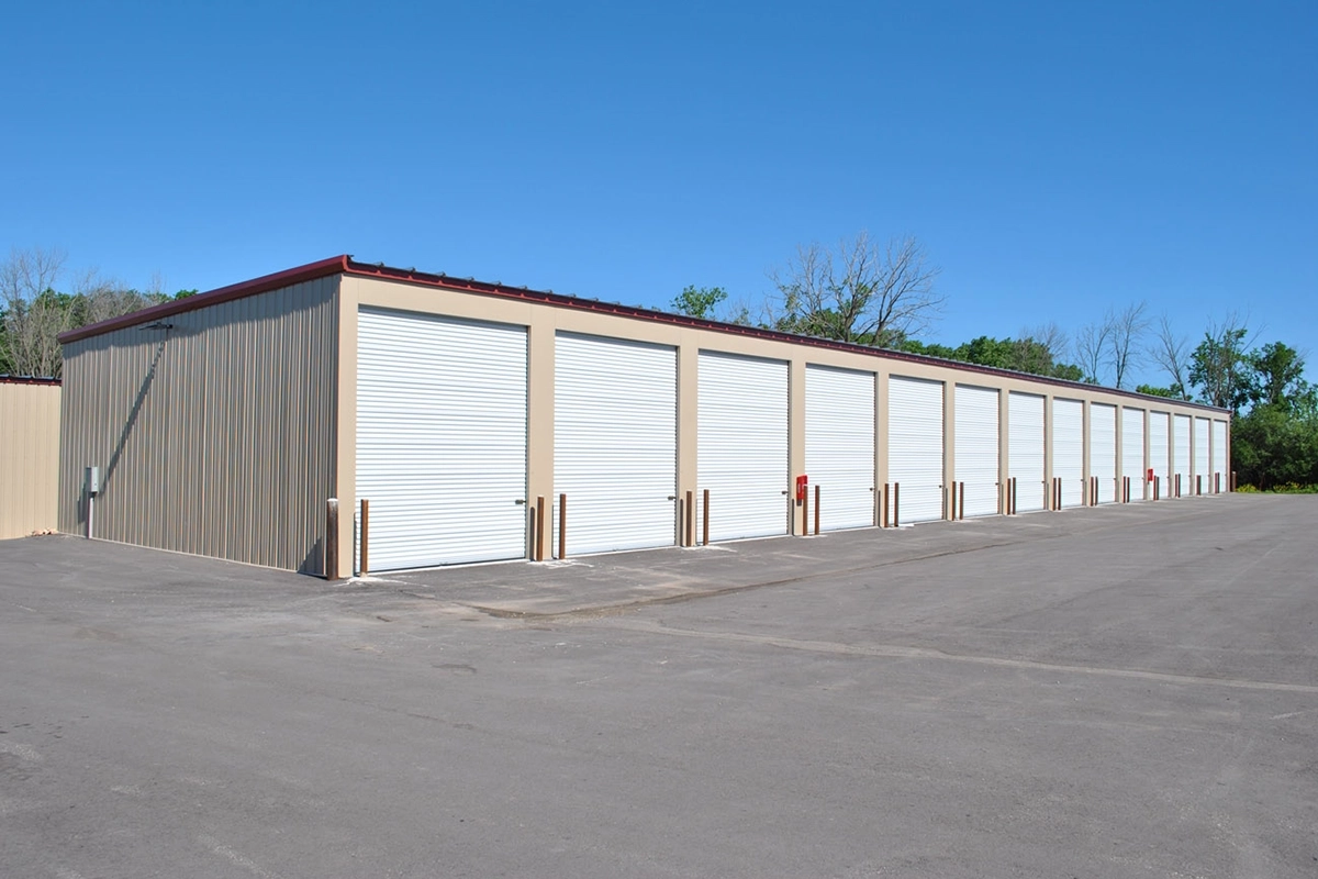 Meadowlark storage building exterior