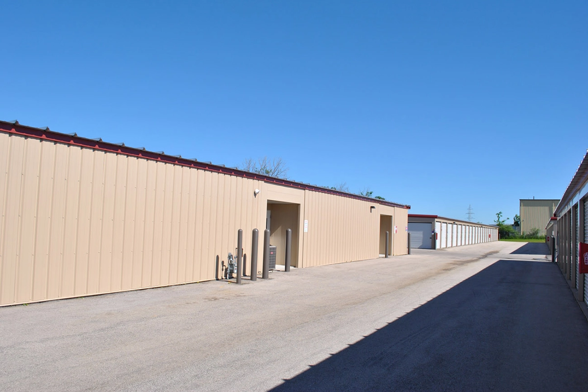 Meadowlark storage building exterior