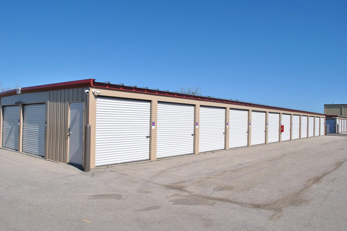 Meadowlark storage building exterior