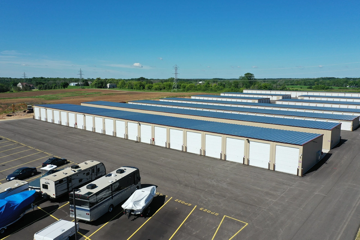 Meadowlark storage building exterior