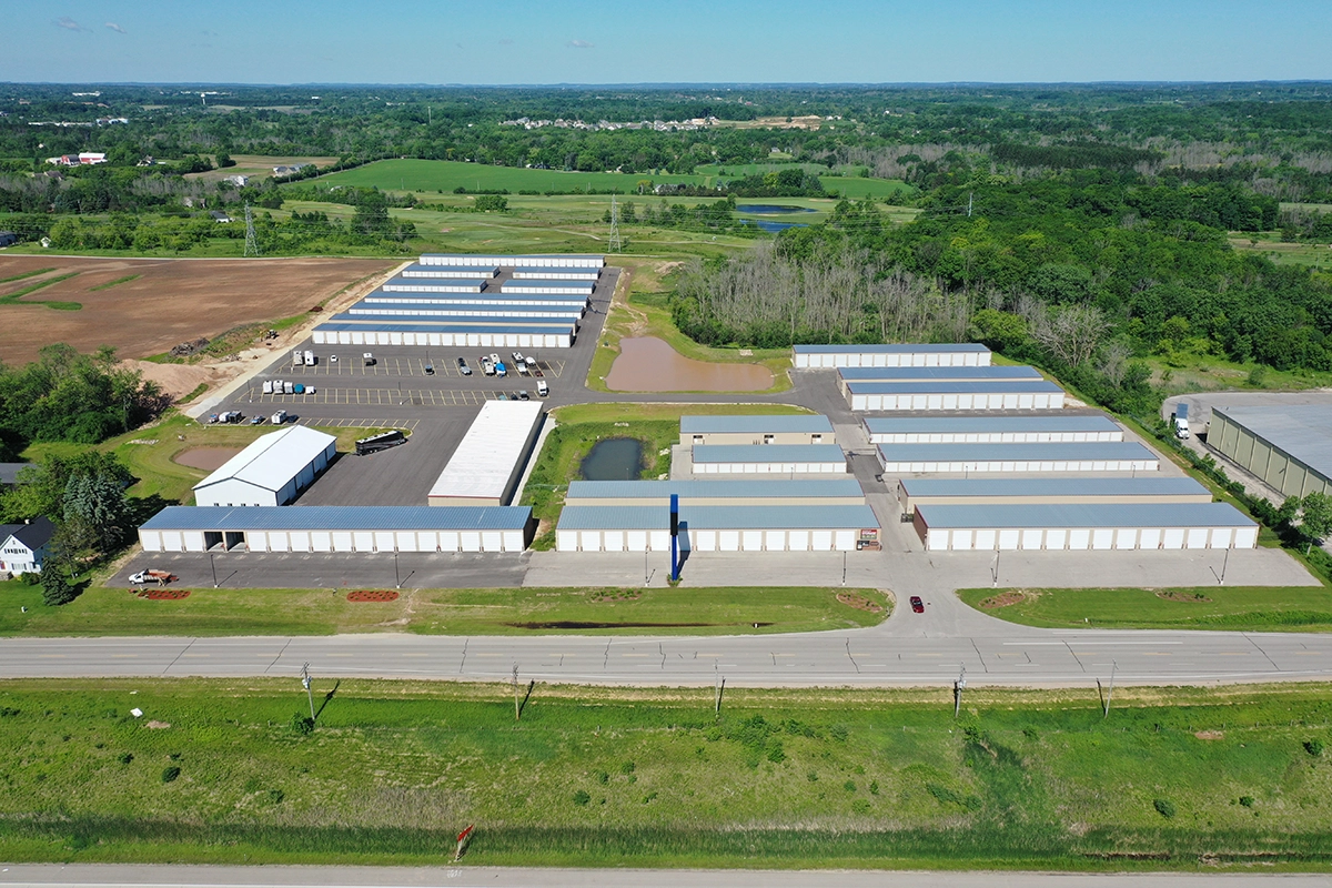 Meadowlark storage building exterior