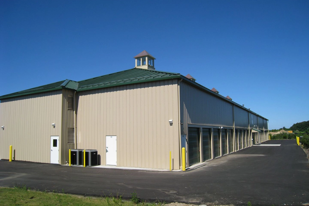 North Fork self storage building exterior