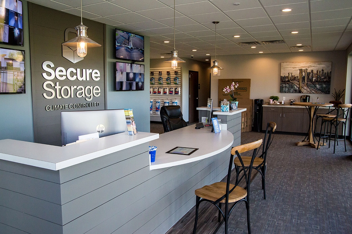 secure storage front desk