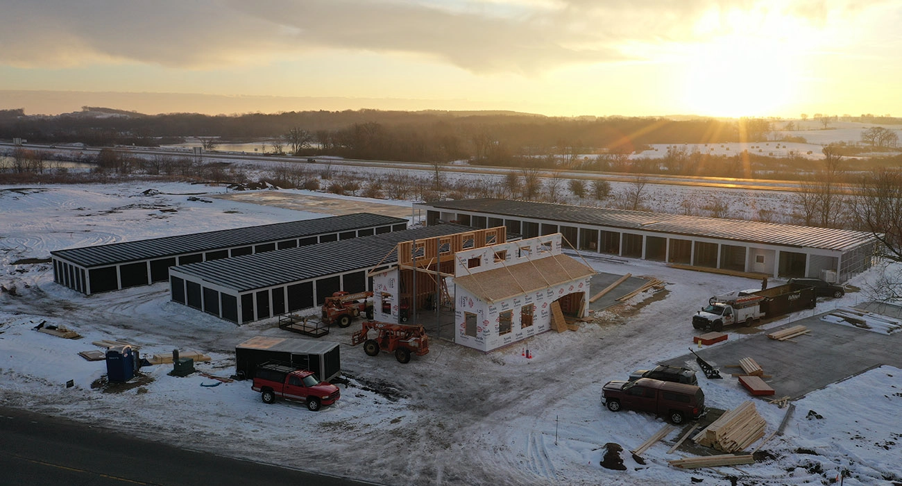 storage complex jobsite