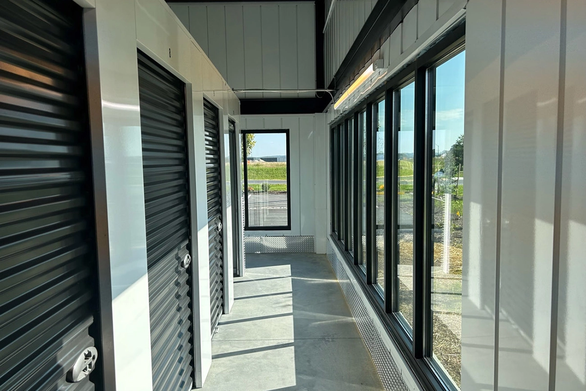 Runway Self Storage facility interior