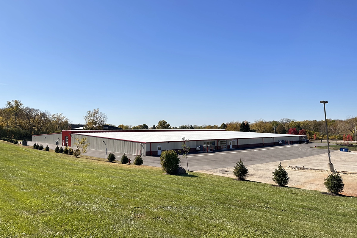 Huber heights self storage facility exterior