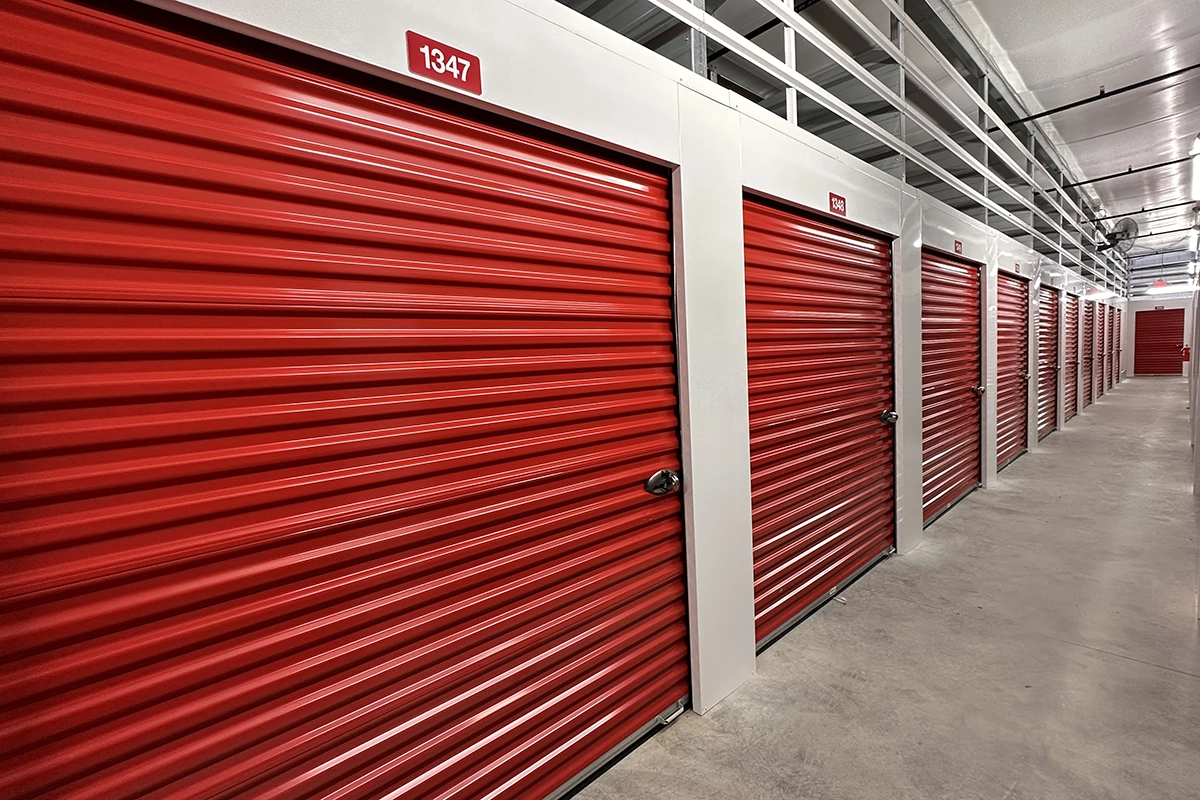 Huber heights self storage facility interior