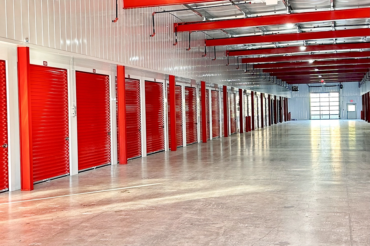 Huber heights self storage facility interior