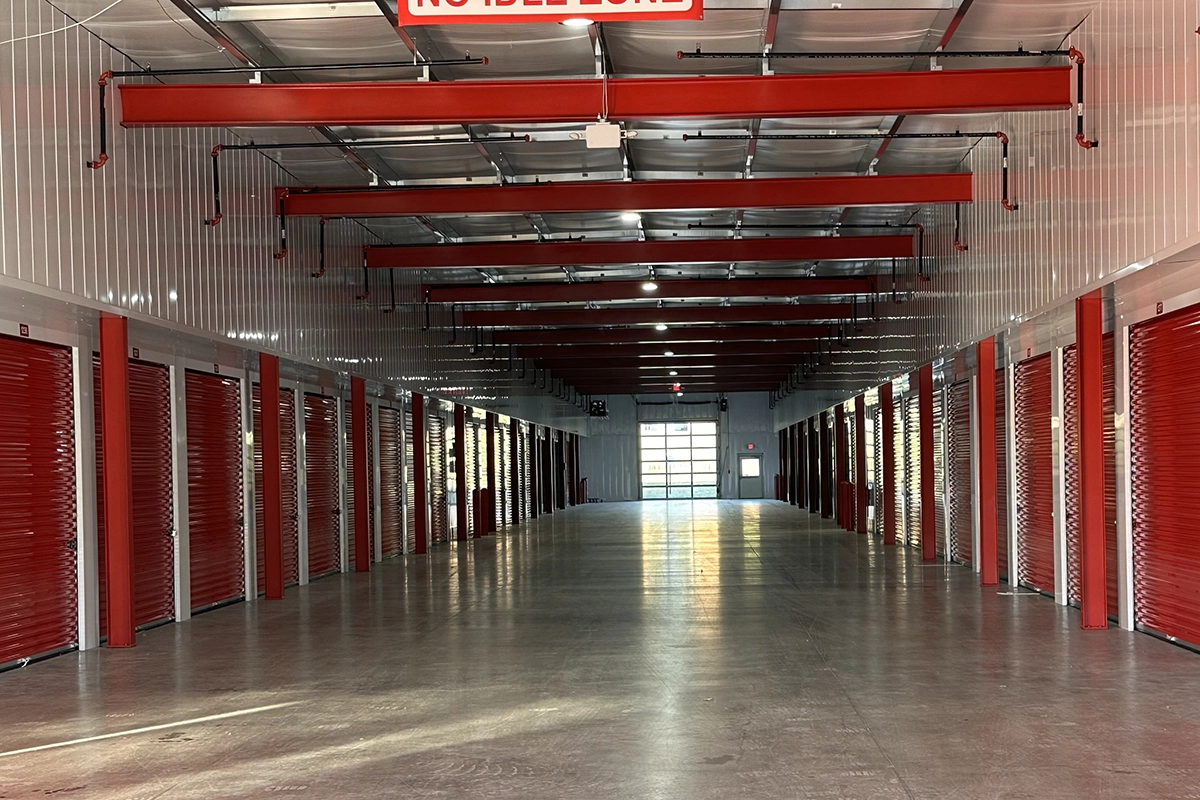 Huber heights self storage facility interior